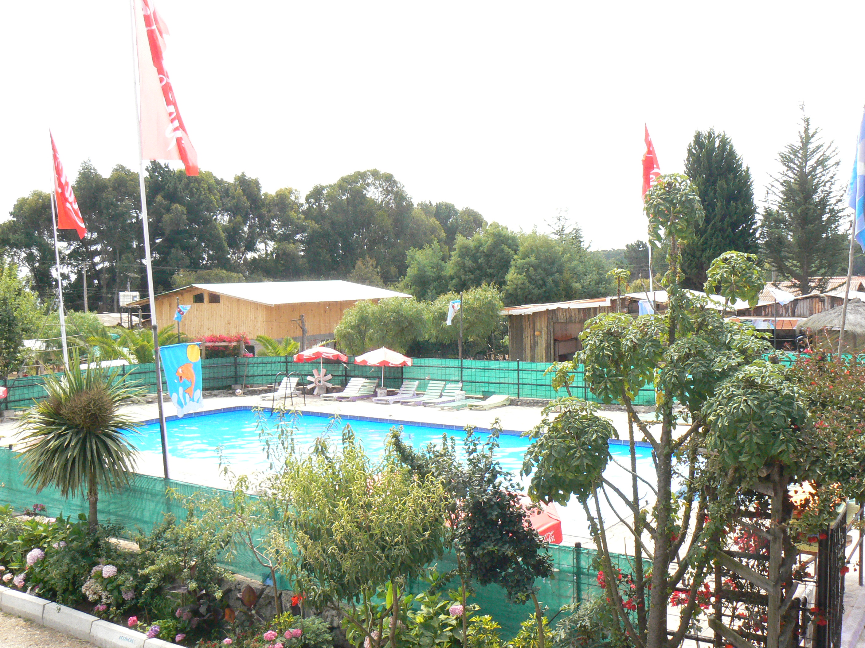Vista de piscina principal